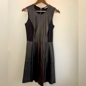 Halogen Leather Dress